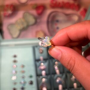 Ethiopian opal rough ring size 10